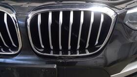 104-10632l Bmw Driver Grille Upper Bumper Mounted Chrome Surround Fits 18-19 X3 1502187