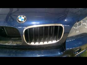 104-50416al Bmw Driver Grille Hood Black And Chrome Finish Fits 07-13 X5 1414264