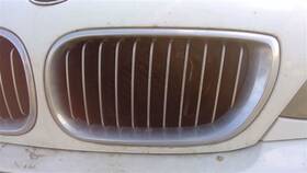 104-59076al Bmw Driver Grille Sedan Canada Market Upper Chrome Fits 02-05 325i 95120