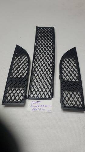104.bm1y06 Bmw 2006 750i 3pcs Front Bumper Grille Kit