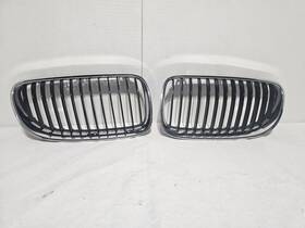 1680140213 Bmw 11-13 Oem E92 E93 328 335 Lci Front Upper Bumper Kidney Grille Black Chrome