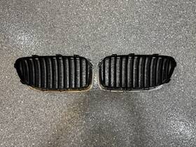 188013-10 Bmw 188013 5-series Oem Front Kidney Grille Pair Lh/rh 188013-10 Bmw 188013 5-series Oem Front Kidney Grille Pair Lh/rh