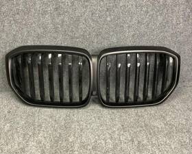 51-13-5-a67-cc6 Bmw G05 Front Bumper Shadow Line Kidney Grill Grille 2022-2023
