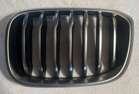 51-13-7-464-921 Bmw 2018-2021 X3 X4 Left Upper Grille Cerium Gray Oem
