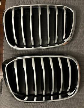 51-13-7-478-669 Bmw Oem X3 Driver And Passenger Grille Insert Fits 2018 2019 2020