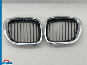 Bmw 51.13 8 397 504 Z3 Roadster Hood Kidney Grille Chrome Set Front Right Left 96-02 Oem