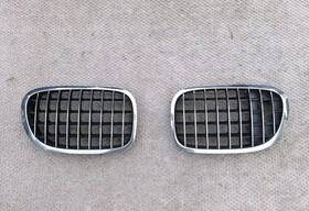 51117184151 Bmw 2009-2015 7 Series M750i Kidney Grille Left Right Oem Grill 750 Night Vision