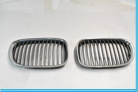 51117184152 Bmw 09-12 F01 F02 F04 750i Front Kidney Grilles Gloss Black
