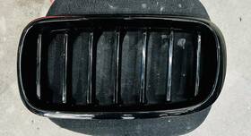 51117308660 Bmw 2015 X5 Left Hood Kidney Grille Glossy Black