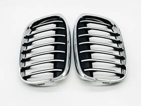 51117383365 Bmw X1 F48 Oem Kidney Grilles 16-18 Chrome