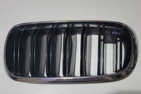 51118056323 Bmw Used Genuine X5m F85 Front Radiator Kidney Grille Left Oem