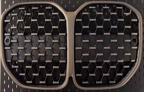 51118738155 Bmw Oem G22 G23 4 Series 2021 M Performance Cerium Grey M340i Front Grille New