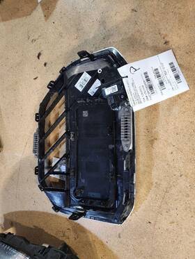 Bmw 51135a37655 Driver Grille Upper Bumper Mounted Chrome Surround Fits 25 X3