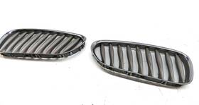 51137051957 Bmw 2003-2008 Z4 E85 Front Left And Right Chrome Hood Vent Grille Set 2