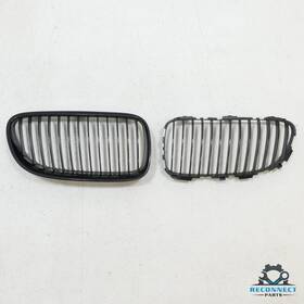 51137254967 Bmw 11-13 335i E92 E93 Front Left Right Upper Grille Set 7254967 7254970 Oem