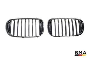 51137357011 Bmw 750i 740i G11 G12 Front Left And Right Chrome Kidney Grilles 2016 - 2019 Oem