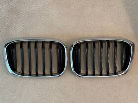 51137440853 Bmw G01 X3 G02 X4 Chrome/black Grille Left Right 2018 2019 2020 2021