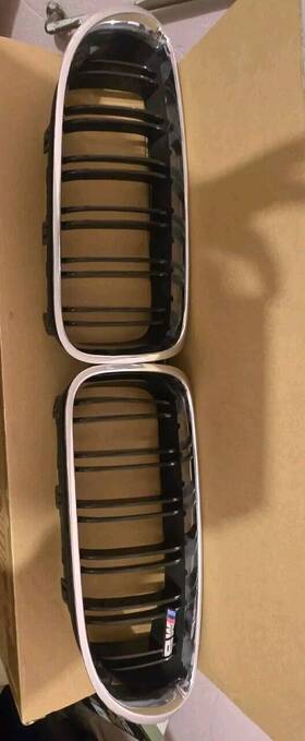 51138050525 Bmw Oem F12 F13 F06 M6 6 Series 2012-2019 Genuine Coupe Convertible Grille Pair