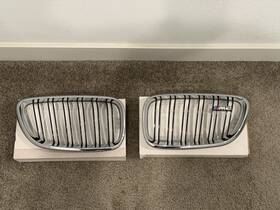 51138064144 Bmw 51138064143 M2 F87 Chrome Front Kidney Grille Pair L R Oem
