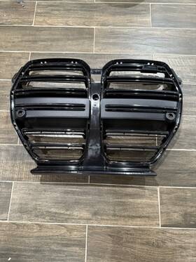 51138081144 Bmw Oem G80 M3 2021 M Competition Gloss Black Front Grille 51138081144 Bmw Oem G80 M3 2021 M Competition Gloss Black Front Grille
