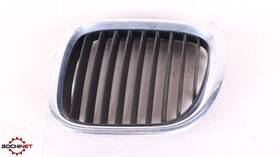 51138397503 Bmw 96-02 E36 Z3 Front Left Driver Hood Kidney Grille Insert Chrome Trim Oem
