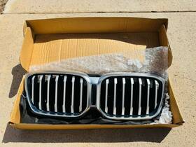 51139881906 Bmw Oem Upper Grille 2022-2023 X3 Without Ut Auto Park Preowned