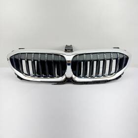 51745a22c61 Bmw 19-22 3 Series G20 Front Grille Radiator Active Air Shutter Oem