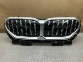 5a09b52 Bmw Oem 2024-2026 5-series 530i 540i G60 Front Upper Air Shatter Grille Silver