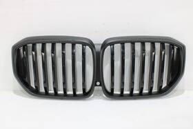 5a67cc6-05 Bmw 2019-2025 X5 G05 Front Bumper Upper Kidney Grille Oem