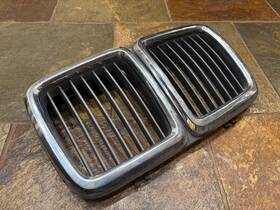 Bmw 697.0 1988-1993 E32 735i 735il 750il Center Kidney Grill Grille Oem 1 908 697