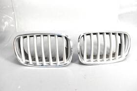 7157688 Bmw 07-13 E70 X5 Front Left And Right Side Hood Grille Oem