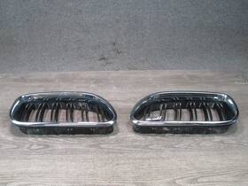 7212849 Bmw 2012-2018 F12 F13 M6 S63t Front Left And Right Side Bumper Grille Set