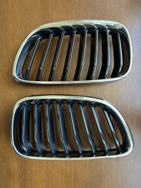 7295522 Bmw 7295521 2014 2015 2016 2 Series Oem Kidney Grilles Right Left Side 7295522/