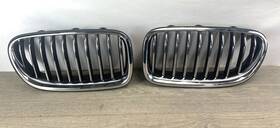 7336478 Bmw 7336477 Oem Kidney Shaped Grill Inserts Pair Srg Global