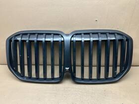 7367096 Bmw 2023-2025 X7 G07 Lci Front Radiator Grille Grill Light Camera Hole Black Oem