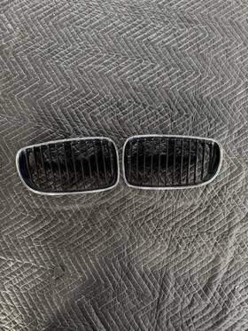 Bmw 745560796818 Fit For 1 Series E81 E82 E87 E88 Lci 128i Front Grille Chrome And Silver