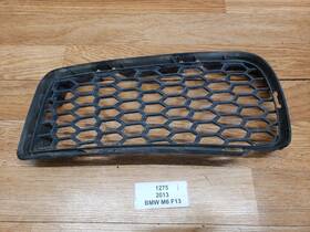 Bmw 8050506 12-18 Oem F06 F12 F13 M6 Front Bumper Passenger Side Lower Grille Black