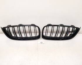 8054332 Bmw 15-18 Oem F80 M3 Front Bumper Upper Grille Radiator Molding Black