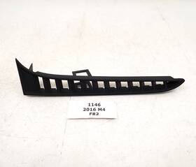 8056587 Bmw 15-20 Oem F80 F82 F83 M3 M4 Rear Bumper Left Driver Side Lower Grille Trim