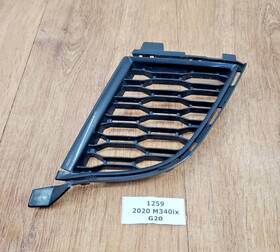 8075601 Bmw 19-22 Oem G20 330 M340 Sedan Front Left Driver Bumper Grille Grill Note