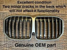 9854140-05 Bmw Oem 2023 2024 2025 X7 G07 Front Bumper Upper Kidney Grille Grill 9854140-05 Bmw Oem 2023 2024 2025 X7 G07 Front Bumper Upper Kidney Grille Grill