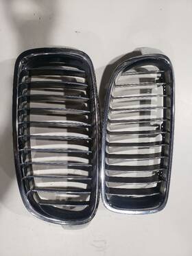 Bw6b021al Bmw Aftermarket Front Chrome Grilles - 2014 328d F30 Awd Oem 725541
