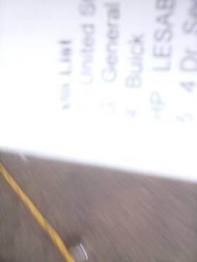104-02351 Buick Grille Black Fits 03-05 Lesabre 201017