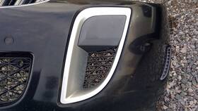 104-02795l Buick Driver Grille Without Fog Lamps Lower Ends Fits 12-17 Regal 1577015