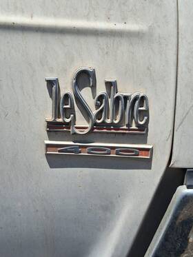 1371842 Buick 1966 Lesabre Lh/rh Quarter Panel Emblems