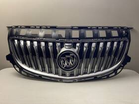 22974463 Buick 2014-2017 Regal Turbo Gs Silver And Bright Chrome Grille - Oem 22974463 Buick 2014-2017 Regal Turbo Gs Silver And Bright Chrome Grille - Oem