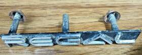 25523230 Buick 1984-86 Regal T-type Grille Emblem Gm Part # Fc-1