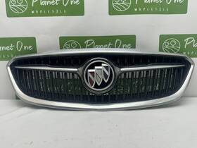 325026-l3940 Buick 2017-2019 Lacrosse Front Bumper Chrome Outline Grille With Oem Emblem