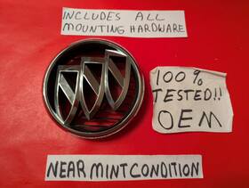 9056277-2 Buick Oem 2014 2015 2016 Lacrosse Grille Grill Emblem Chrome Logo Badge Nice