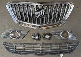 95485092 Buick 13 16 Encore Grill Grille Left Right Fog Light Lamp And Trim Bezel Set Oem